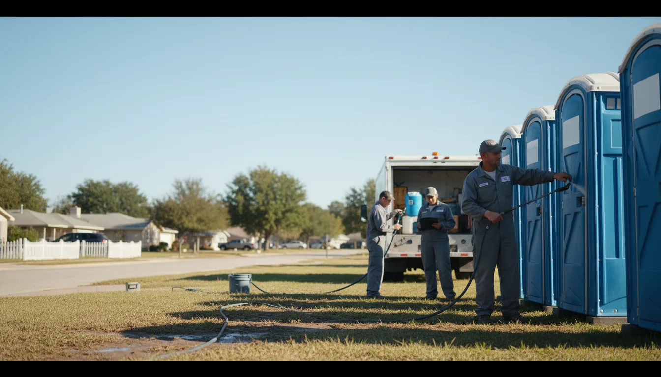 Long-Term Portable Toilet Rental in Saint Clair, MI near me